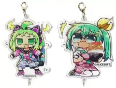 ドーナドーナ 受注限定 アクリルキーホルダー　 アンテナ　2種類　ヴィレヴァン ドーナドーナ 受注限定 アクリルキーホルダー アンテナ 2種類