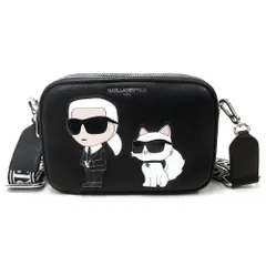 【新品 未使用】KARL LAGERFELD カールラガーフェルド バッグ メイベル ラウンドヘッド デュオ カメラ クロスボディ ショルダーバッグ LH6EU9BJ KL3