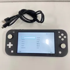 任天堂 Nintendo Switch Lite ニンテンドー スイッチ ライト HDH-001 グレー 充電コード付き