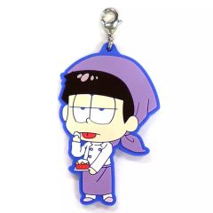 [중고] 키홀더·마스코트(캐릭터) 이치마츠 파티시에 오소마츠씨 고무 마스코트 [이치반 쿠지 오소마츠씨~파티셰·이야미에서 일할 수 없다!~] H상