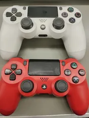 【ジャンクパーツ】PS4コントローラー DUALSHOCK4 2個セット 動作不良品【50-59】