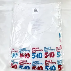 非売品‼️激レア‼️新品未開封☆嵐 5×10 スタッフ用★Tシャツ 非売品‼️激レア‼️新品未開封☆嵐 5×10 スタッフ用☆