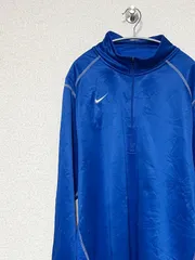 【NIKE】ハーフジップ プルオーバージャケット THERMA-FIT XXL ナイキ ビックサイズ 古着