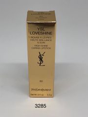 イヴ　サンローラン YSL ラブシャイン  リップスティック 80  グローイング ラヴァ　3.2g　　　*3285