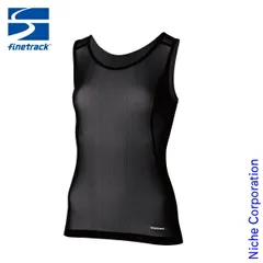 【新品】 ファイントラック ドライレイヤークール タンクトップ レディース finetrack FUW0823 ノースリーブ スポーツ インナー 夏 登山 山登り