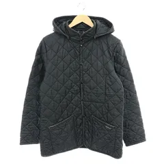ラベンハム LAVENHAM キルティングジャケット 中綿 フード付き 40 黒 ブラック /ES ■OS ■ADのサムネイル