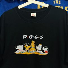 DOGS リプリント Tシャツ 半袖 メンズ 新品 スヌーピー プルート 犬 キャラクター ティーシャツ 半袖 メンズ ヴィンテージリプリント L XL 新品✨ＦＲＩＥＮＤ  Tシャツ メンズ 半袖 新品 古着 セット 攻め