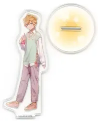 【中古】雑貨 鏡音レン 描き下ろしクリアスタンド 「タイトーくじ本舗 桜ミク 2nd season」 D賞