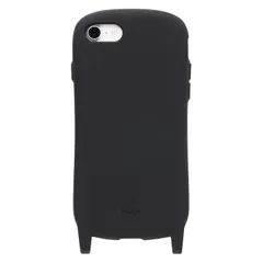 iFace Hang and iPhone SE(第3世代/第2世代)/8/7 ケース シリコンハード (ブラック)【アイフェイス iphone SE3 SE2 iphone8 iphone7 カバー スマホケース ストラップホール付き 】