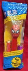 PEZ PEZ アメリカンバッグス青 スパイダーマン/アメリカンバッグス青