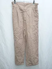 ◇ ⊂ BEAUTY & YOUTH ビューティアンドユース コットン パンツ サイズM ライトブラウン レディース P  【1408200022560】