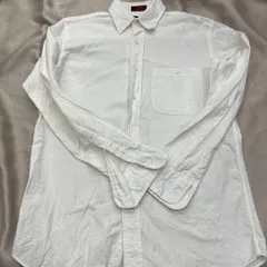 CHAPS RALPH LAUREN コラボシャツ　コラボ　メンズ　長袖　シャツ　ボタンダウン　白　M程度