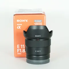 美品】ソニー SONY E11 mm F1.8 SEL11F18 元箱付