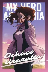 【中古】ポストカード 麗日お茶子 ポストカード Twilight 「僕のヒーローアカデミア ヒーロープラザ 2024」 お買上げプレゼントA 第1弾特典