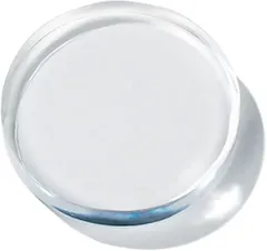 ST TS アクリル キューブ ブロック 撮影台 標本 展示 透明 アクリルパネル ディスプレイスタンド インテリア(クリア,  円 直径8cmx1.5cm)