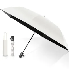 【数量限定】折り畳み日傘【2024業界初！安全式自動開閉】Blozey折りたたみ傘 大きい超軽量 熱中症対策 肌を守る 折りたたみ日傘 UVカット100遮光遮熱 晴雨兼用 耐風頑丈 携帯便利 超撥水日傘兼用雨傘 【JIS認証】日傘 レディース/メンズ/子供/大