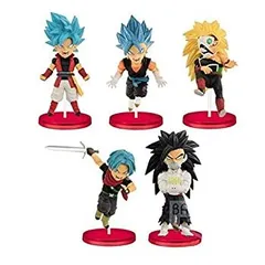 【中古】「非常に良い」スーパードラゴンボールヒーローズ ワールドコレクタブルフィギュアvol.4 全5種 セット ベジット バーダック ゼノ トランクス 悪のサイヤ人 アバ
