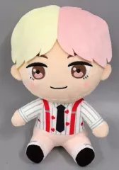 【中古】ぬいぐるみ ブイ(BTS/防弾少年団) ちょこんとおすわり Mぬいぐるみ～IDOL～“Jimin＆V” 「TinyTAN」