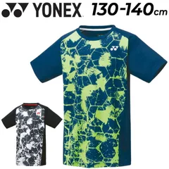  ヨネックス ジュニア ゲームシャツ 半袖 YONEX キッズウェア 130cm 140cm 子供服 バドミントン 硬式・軟式テニス ソフトテニス 半袖シャツ 吸汗 速乾 クルーネック 男の子 女の子 子ども   スポーツウェア スポーツ/10507J