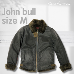 秋冬これからの季節にJohnbullミリタリージャケット　サイズM　送料無料　即日発送　ショップをフォローでお得なクーポン発行してます！