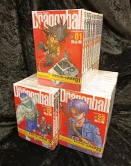集英社 ジャンプコミックス 鳥山明 DRAGON BALL 完全版(帯付) 全34巻 初版セット