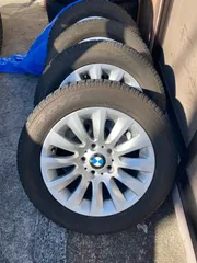 送料込BMW純正ホイールスタッドレス16インチセット