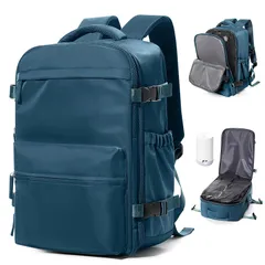 【新品】 [CADOLIM] リュック メンズ ，トラベルリュック 大容量30l，ビジネス リュックサック，ポンプ付き真空バックパック、真空圧縮バッグ、男女兼用の大容量、真空システム付き、飛行認証済み、日常の運動、レジャーデイパック，通勤，学校に通う，旅行する