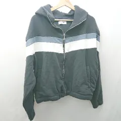 ◇ ⊇ MONO-MART モノマート シンプル 長袖 パーカー サイズFREE ブラック系 メンズレディース E  【1505290006941】