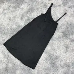 【AUNT MARIE'S】アントマリーズ  ひざ丈ワンピース【XS】大人カワイイ  モード  レディース  黒系  ブラック【送料無料】