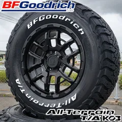 GW値下❗️わずか走行700kmほぼ新品BFGoodrich×AMJタイヤセット 2025年最新】BFグッドリッチ 車 タイヤ・ホイールセットの人気