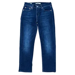 LEVI'S BORROWED FROM THE BOYS ストレッチ ボーイフレンドデニム インディゴ サイズ24 レディースXS リーバイス