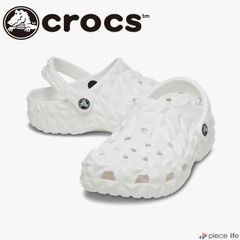 【2025春夏新作】 クロックス 正規取扱店 Crocs クラシック ジオメトリック クロッグ サンダル メンズ レディース 幾何学模様 22 23 24 25 26 27 28 29 30 31cm ブラック 209563