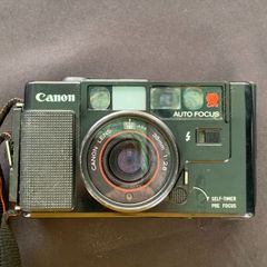 Canon キャノン AF35ML フィルムカメラ レトロ 黒 ブラック コンパクトカメラ