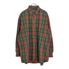 90年代 Abercrombie & Fitch アバクロンビーアンドフィッチ The BIG SHIRT 長袖シャツ チェック(メンズ XL)中古 古着 U7469