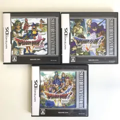 【現状品】Nintendo DS ソフト DRAGON QUEST Ⅳ Ⅴ Ⅵ セット ドラゴンクエスト ドラクエ 4 5 6 GT