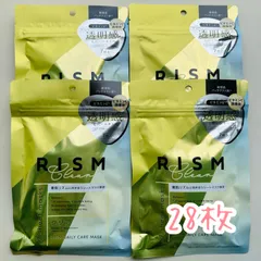 RISM デイリーケアマスク クリア ＜7枚入り4セット＞【送料無料】