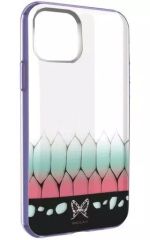 [중고]휴대 재킷·커버 후추시노부 IIIIfit iPhone 11 Pro 대응 케이스 [귀멸의 칼날]