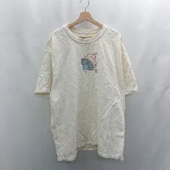 ◇ ⊂ ZARA ザラ 半袖 Tシャツ カットソー サイズ XL ホワイト系 メンズ E  【1502030047349】