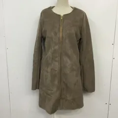 サニーレーベルアーバンリサーチ コート フェイクムートンノーカラーコート