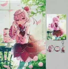 【中古】雑貨 ロゼミ・ラブロック 誕生日グッズフルセット 「バーチャルYouTuber にじさんじ NIJISANJI EN ロゼミ・ラブロック 誕生日2022」