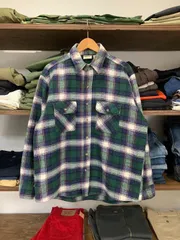 90s FIVE BROTHER flannel shirt made in usa