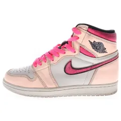 NIKE SB (ナイキエスビー) Air Jordan 1 High OG NYC To Paris エアジョーダン1 ハイ ハイカットスニーカー グレー/ピンク CD6578-006 US8/26.0cm