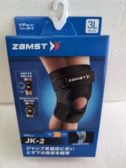 未使用品 ザムスト JK-2 膝サポーター JK-2 3Lサイズ ミドルサポート 左右兼用 ストラップ パッド 膝用 ZAMST スポーツ
