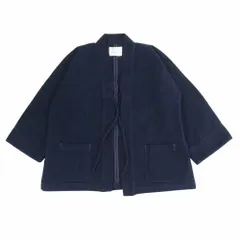 【彦兵衛mini】おすすめ！藍染め木綿半纏リメイクジャケット0122-7 彦兵衛mini】おすすめ！藍染め木綿半纏リメイクジャケット0122-7