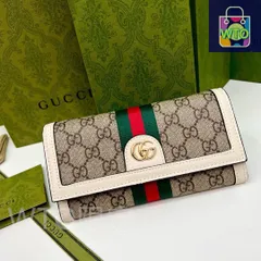 【今日特価】Gucci グッチ ニューモデルウォレット チェーン着脱式で多目的収納可能デザイン