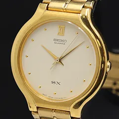 極美品!SEIKO 稼働 ゴールド V701-1K00ゴールド文字盤 腕時計 極美品!SEIKO 稼働 ゴールド V701-1K00ゴールド文字盤 腕時計