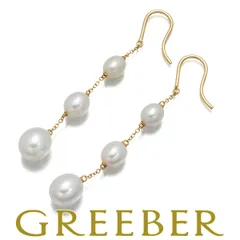 ティファニー ピアス パール 真珠 5.2-7.9mm パールバイザヤード