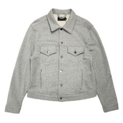 LAID BACK / french terry tracker jacket h.gray