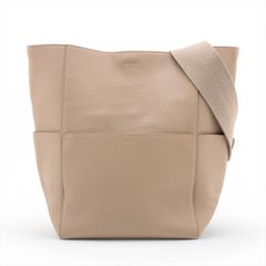 極美品 フェンディ ズッカ キャンバス レザー ショルダーバッグ 肩掛け  