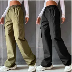 カーゴパンツ レディース カーゴパンツ ロング丈 ボトムス ワークパンツ カジュアルパンツ おしゃれ カジュアル 無地 作業着 ジョガーパンツ  春夏 美脚 qimao02 